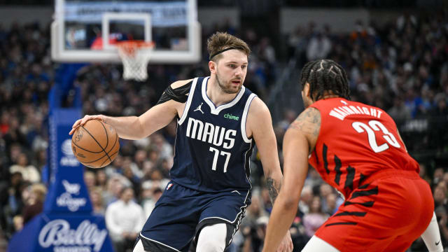 Luka Doncic, Dallas Mavericks, Portland Trail Blazers